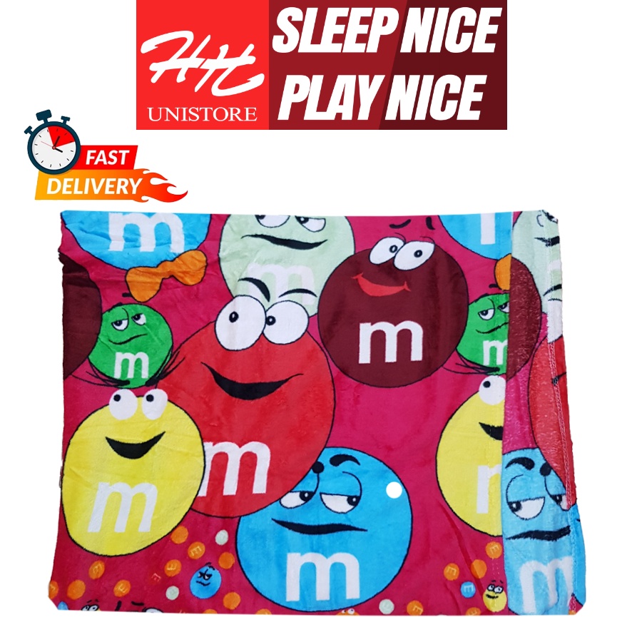 Mền Tuyết Nhung Mềm Mịn Đủ Màu Hy&amp;Han Unistore