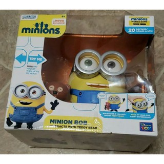 Đồ chơi minion interactive bob hay stuart (siêu hiếm, thinkways)