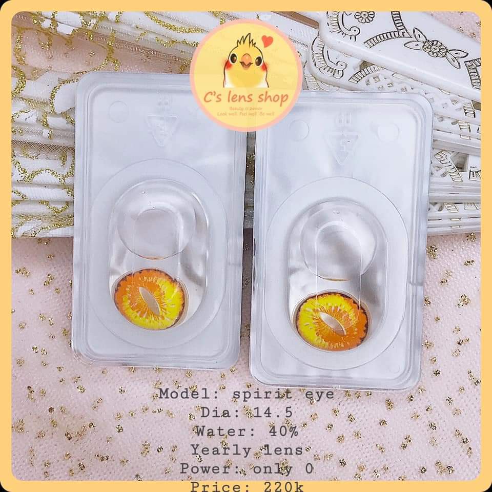 Crazy lens 2, kính áp tròng cosplay crazy chỉ có 0 độ