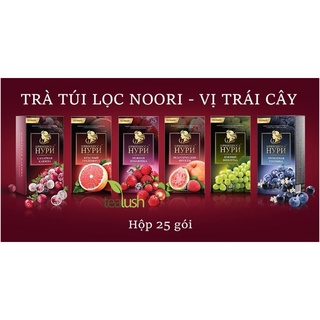 TRÀ NOORI NGA HƯƠNG CAM BERGAMOT/ NAM VIỆT QUẤT/ DÂU TÂY/ QUẢ MỌNG RỪNG HỘP 25 TÚI LỌC/ TRÀ NHÚNG NGA/ TRÀ TÚI LỌC NGA