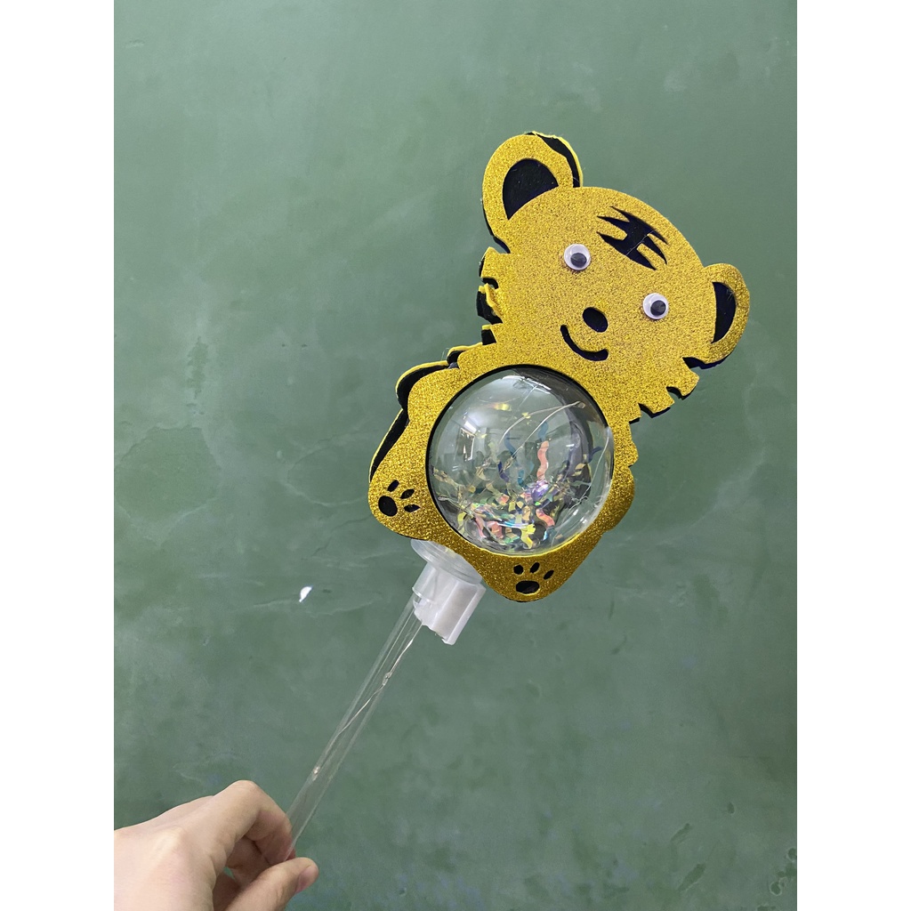 ĐÈN TRUNG THU Đèn Led hình thú Ngỗ nghĩnh 3 chế độ, An toàn cho bé yêu( sẵn pin)