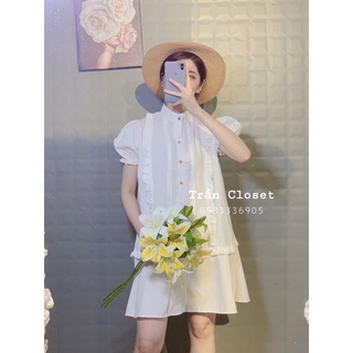 Sẵn 👗VÁY CỔ TRỤ BÈO ( ảnh thật shop chụp )
