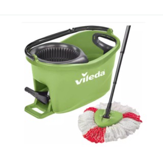 Bộ lau nhà Vileda Ultramat Colors màu xanh lá