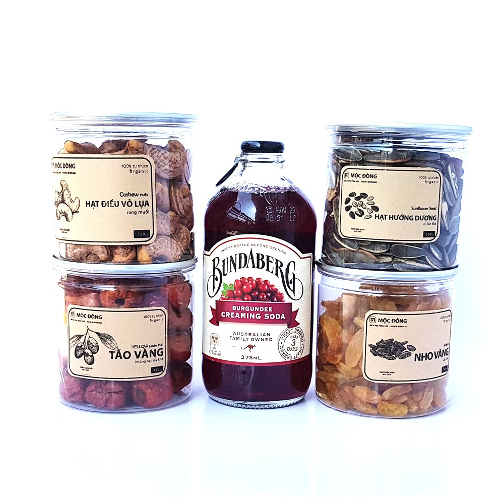 [Hộp quà Tết 2022] Khỏe Như Ý - HỘP QUÀ 5 MÓN QUẢ - HẠT – NƯỚC ÉP kèm túi giấy | BigBuy360 - bigbuy360.vn