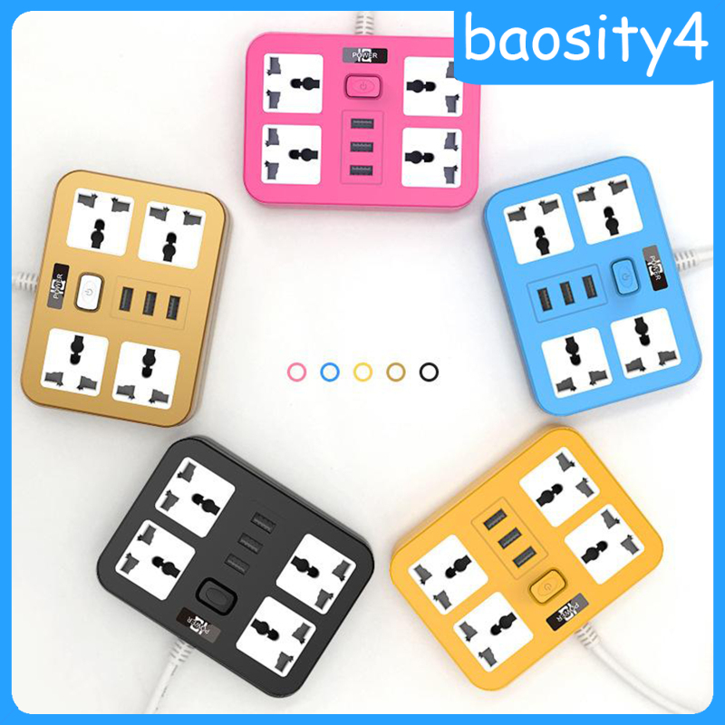 Ổ Cắm Điện 3 Cổng Usb 1.8m Tiện Dụng | BigBuy360 - bigbuy360.vn