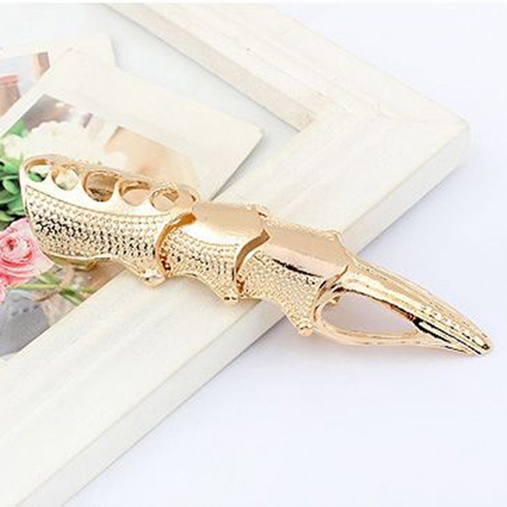 Nhẫn đốt ngón tay Unisex phong cách Gothic