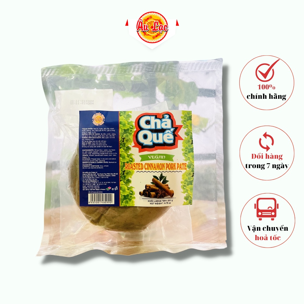 Chả quế chay Âu Lạc 250g - Thực phẩm chay Âu Lạc