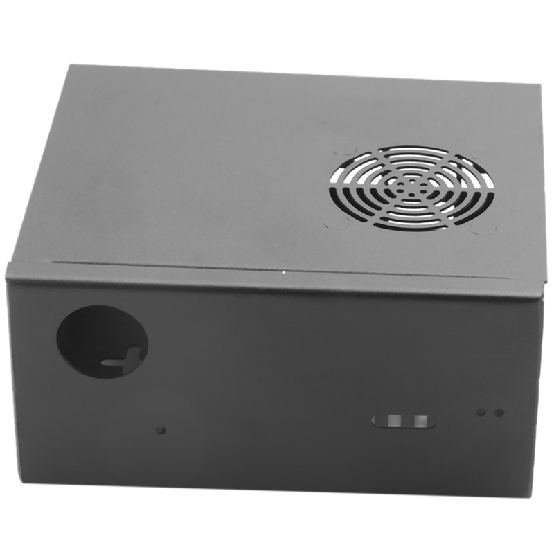 Bộ vỏ kim loại X825-C8 (X825 V2.0) + công tắc làm mát + quạt tản nhiệt cho Raspberry Pi X825 V2.0 2.5 Inch SATA SSD/HD | BigBuy360 - bigbuy360.vn