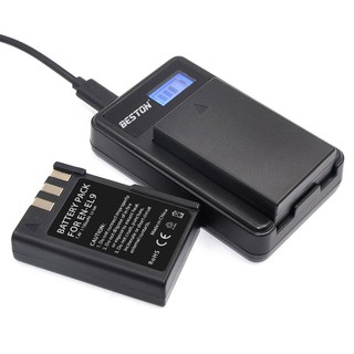 Sạc usb beston pin máy ảnh nikon en-el9 en-el9a nikon d3000 d5000 d60 d40 d40x enel9 enel9a