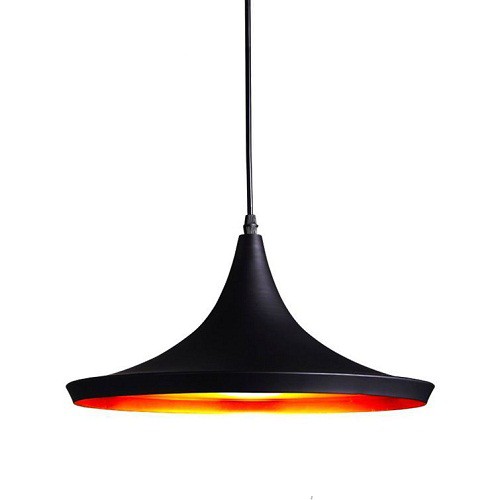 Bộ đèn trang trí thả trần thả bàn ăn ABC màu đen