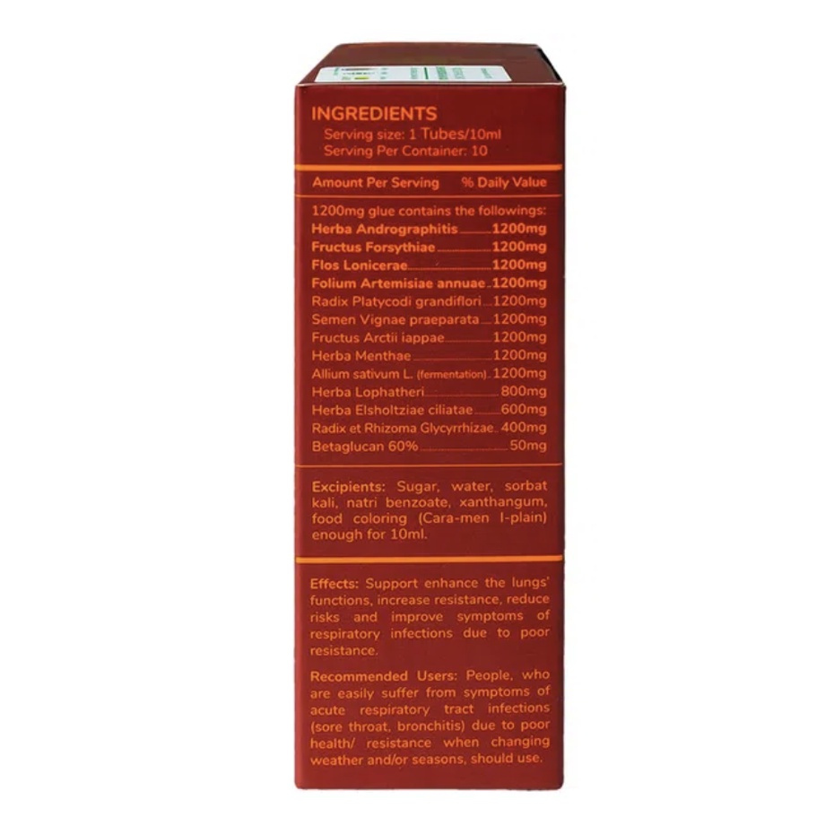Zhealth, hỗ trợ bổ phế, tăng cường sức đề kháng
