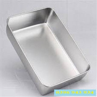 Khay Sâu Inox 304 Chữ Nhật Nhiều Size - Hàng Cao Cấp