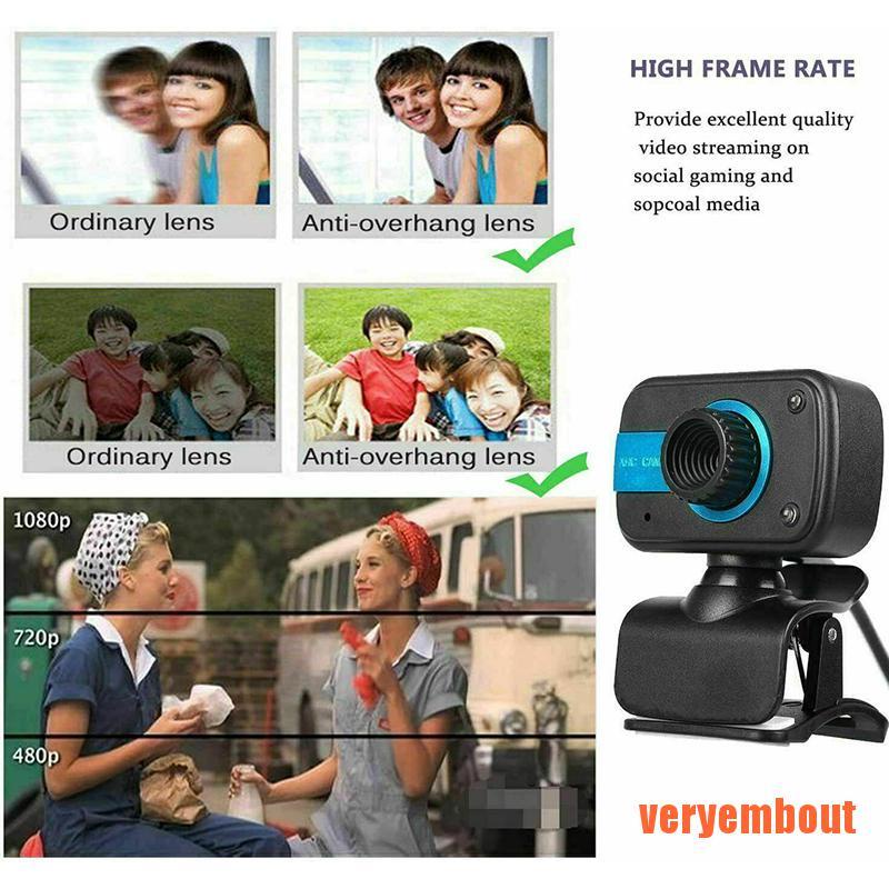 Webcam Hd Usb Có Sẵn Micro Cho Pc Laptop | BigBuy360 - bigbuy360.vn