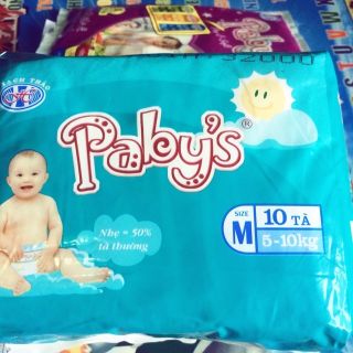 Combo 8 gói tã dán pabys size m 80 miếng +km