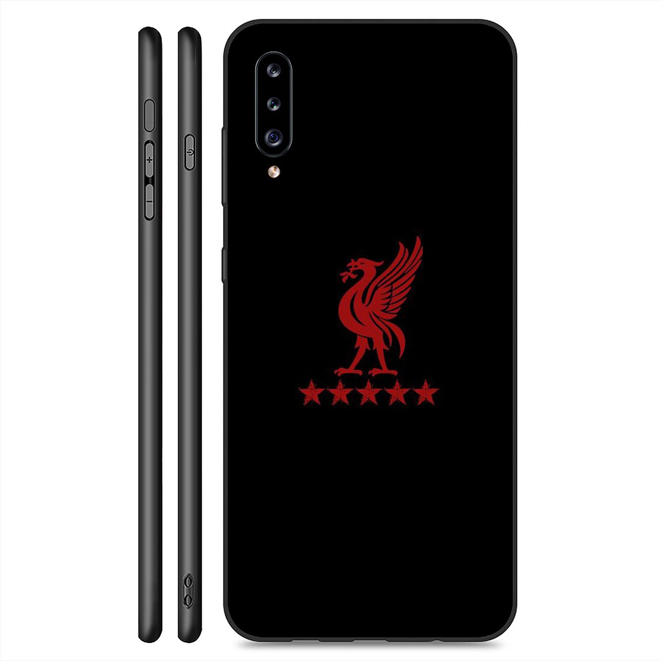 Samsung Galaxy S21 Ultra S8 Plus F62 M62 A2 A32 A52 A72 S21+ S8+ S21Plus Casing Soft Silicone Liverpool red Logo Phone Case