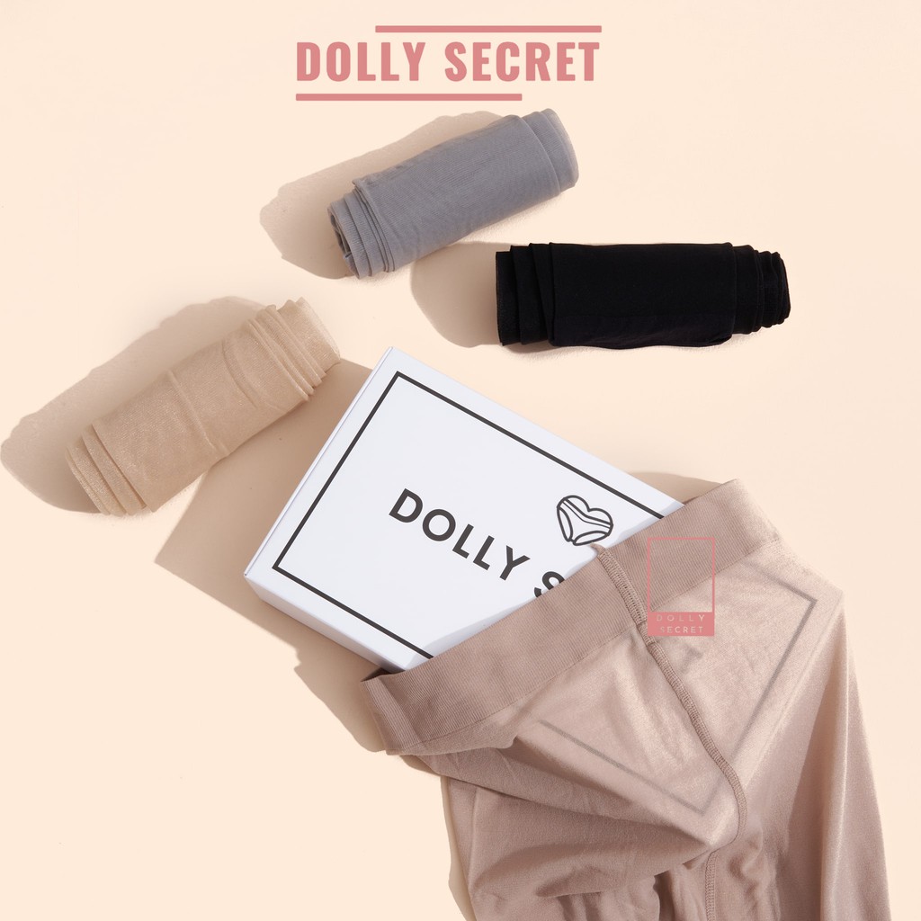 Quần tất tàng hình ánh nhũ kim tuyến phát sáng Bling nổi bật siêu mỏng siêu dai nâng tông da có 4 màu DOLLY SECRET T11