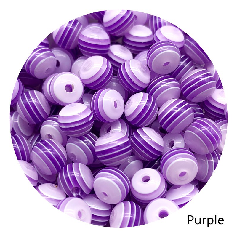 Chuỗi Hạt Resin 6mm / 8mm Dùng Làm Trang Sức Thủ Công