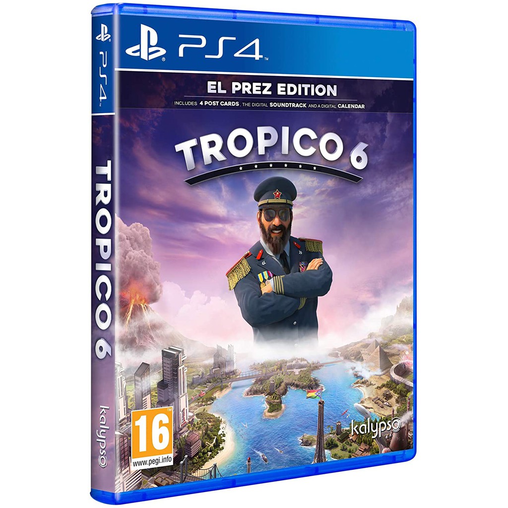 Đĩa game Ps4 Tropico 6