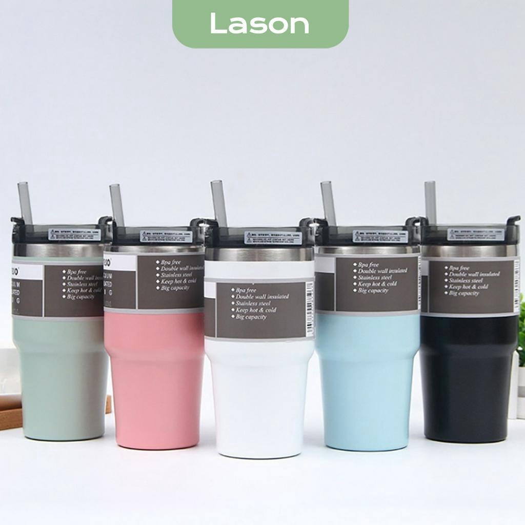 Cốc nước giữ nhiệt Lason Pastel 600ml, ly giữ nhiệt nóng lạnh 4-6 giờ CN-GN01
