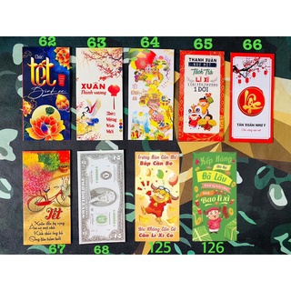 SET 5 bao LÌ XÌ tết 2021