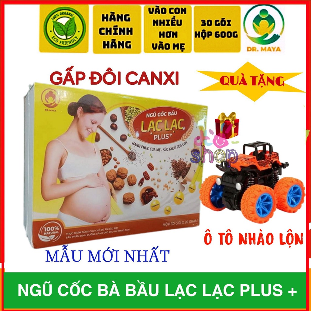 Ngũ cốc bầu Lạc Lạc 600g (30 gói) (Cam kết chính hãng) - Ngũ cốc lạc lạc cho mẹ bầu giàu dinh dưỡng