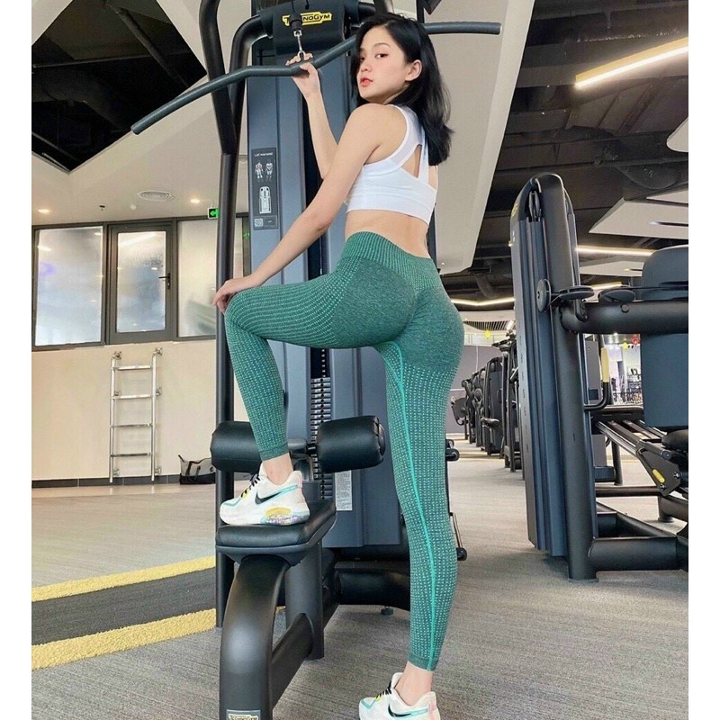 Quần Tập Yoga Nâng Mông Quả Đào Sexy Bó Sát Co Giãn Thoáng khí Nhanh Khô - Đồ Tập SurySport