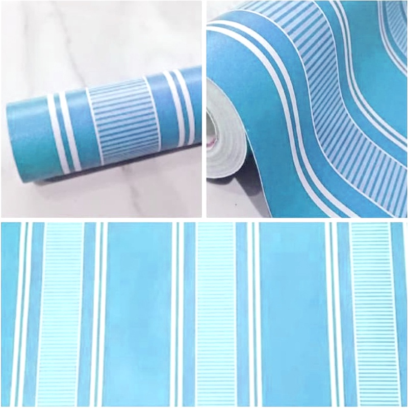 10M GIẤY DÁN TƯỜNG NHIỀU MẪU SẮC MÀU DỄ THƯƠNG KHỔ 45CM CÓ KEO SẴN