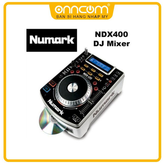 Thanh lý Máy DJ Numark NDX400 Tabletop Scratch MP3/CD Player With USB