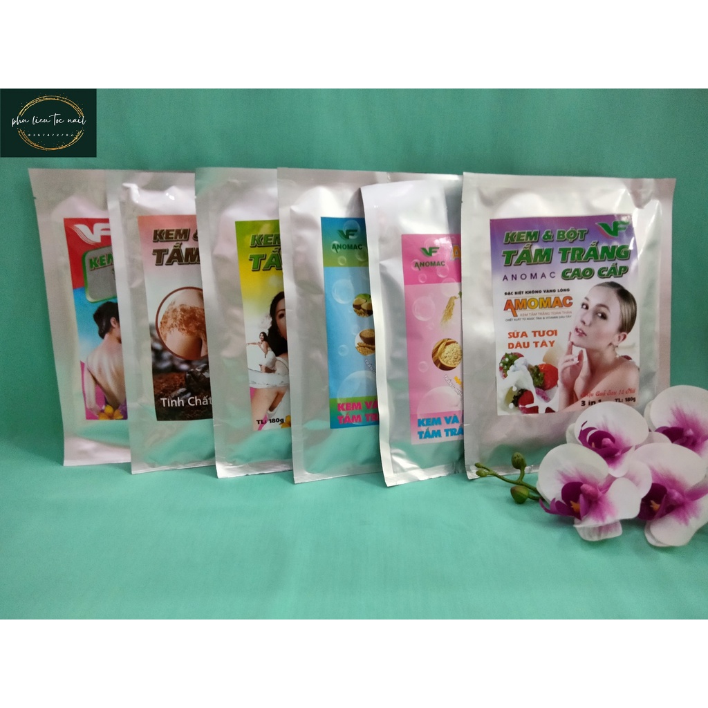 Kem và bột Tắm trắng cao cấp Anomac- Trường Thọ, TĐ