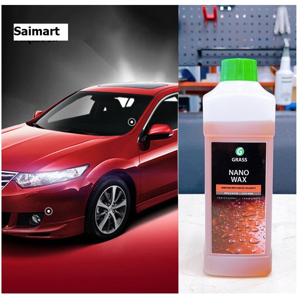 Dung dịch làm bóng, bảo vệ bề mặt sơn xe Grass – Chống bám bụi – Chống, xóa vết xước – Giữ màu sơn xe – Hàng nhập khẩu c