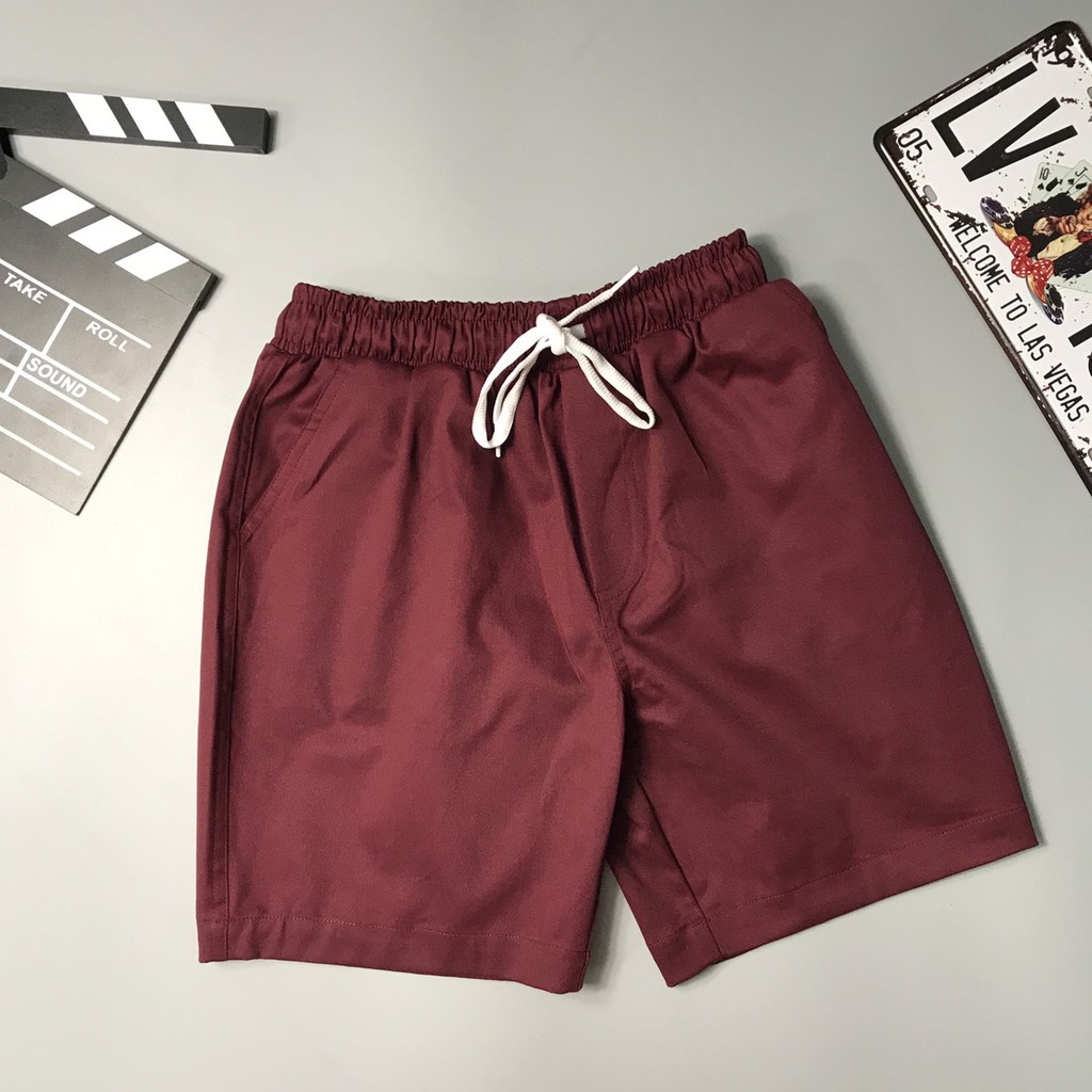 QUẦN SHORT KAKI TRƠN CAO CẤP NHIỀU MÀU DÀNH CHO NAM VÀ NỮ UNISEX
