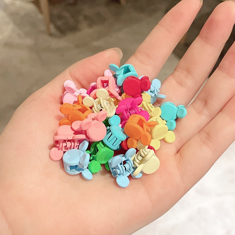 We Flower 1/ 10 Kẹp tóc mini nhiều hình dạng tùy chọn đáng yêu dành cho bé gái (có bán lẻ)