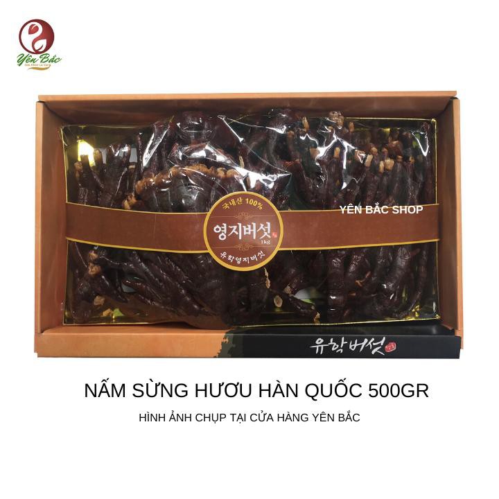 NẤM LINH CHI SỪNG HƯƠU HÀN QUỐC HỘP 500G