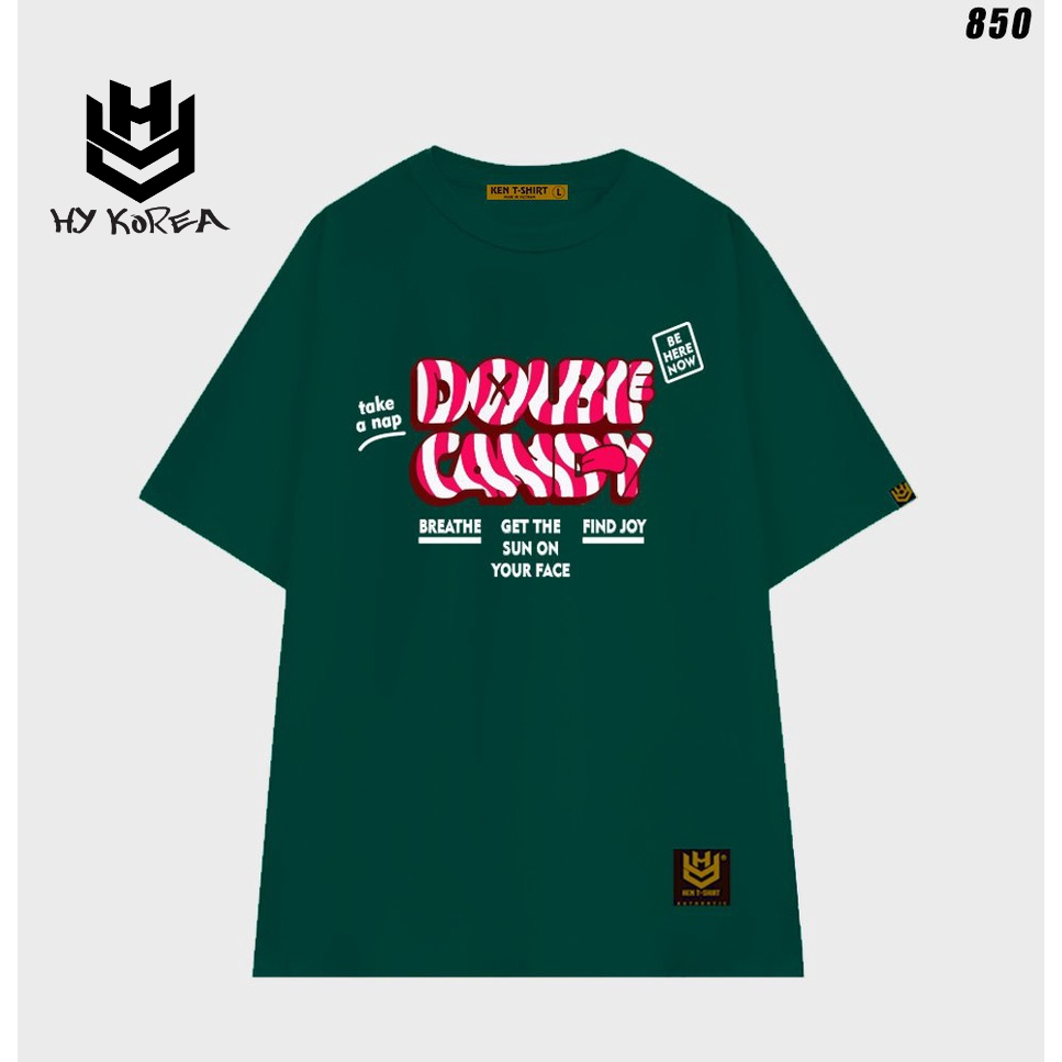 Áo thun nữ tay lỡ form rộng Dolbe Candy 850 HY KOREA