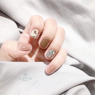 Móng up thiết kế - nail bõ trìu tượng [ tặng keo dũa]