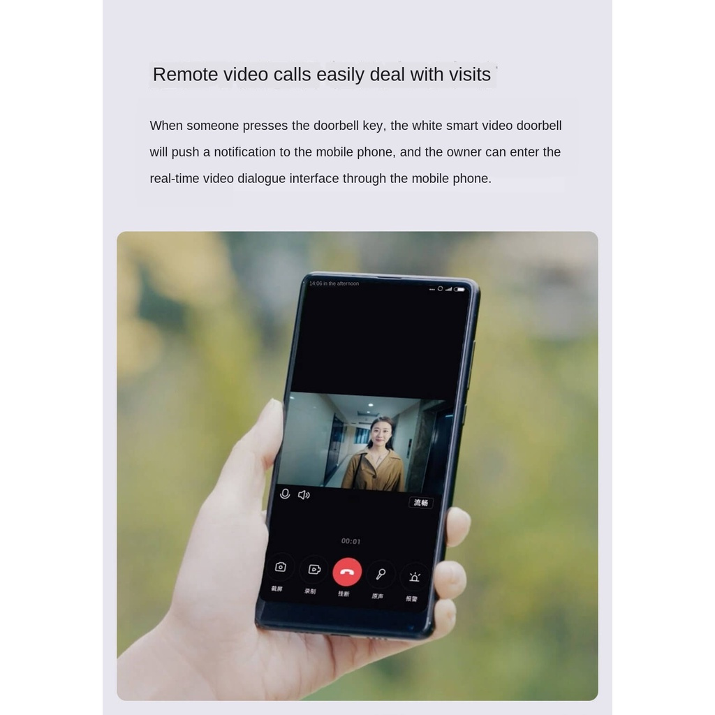 Camera không dây Xiaomi D1 có chế độ nhìn đêm