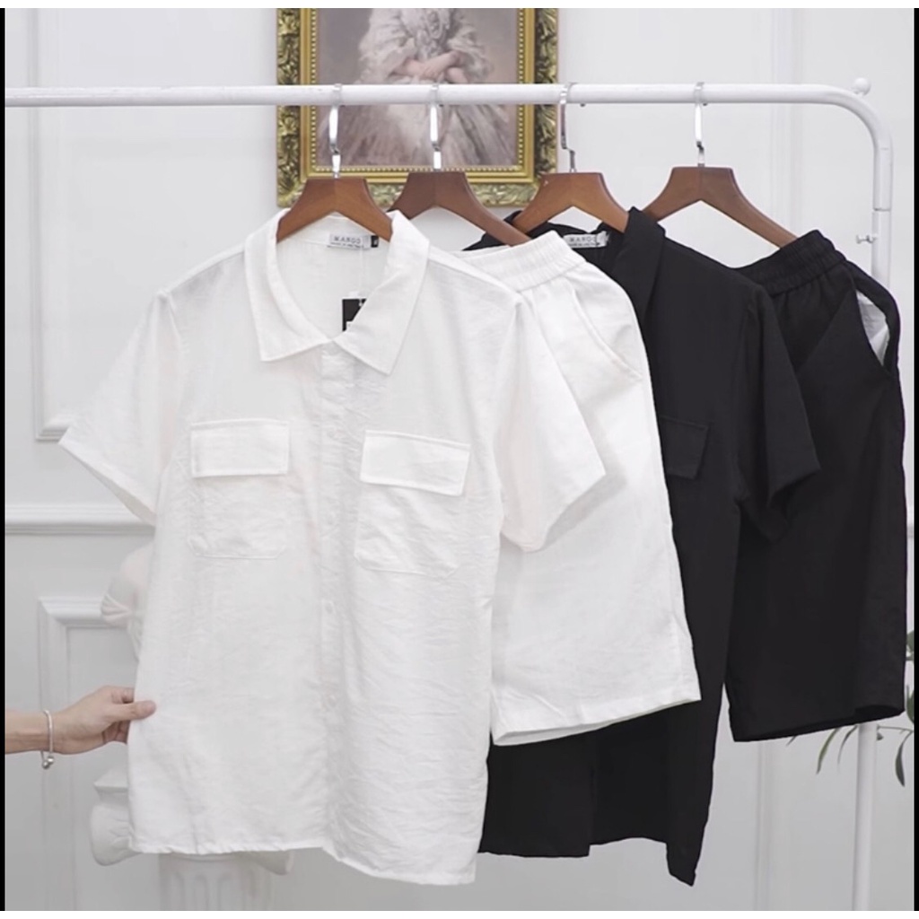 Quần Áo Đũi Hot Combo 1 Áo Đũi 1Quần Đũi Ngắn ,Chất Mát Mặc Nhẹ Như Không - atbshop