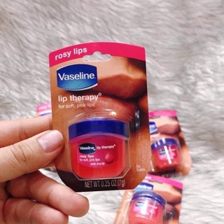 👄 Dưỡng môi Vaseline hồng 7gram😌
