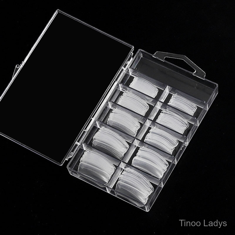 Set 100 móng tay giả phong cách Hàn Quốc