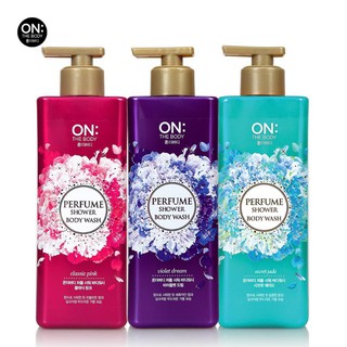 SỮA TẮM HƯƠNG NƯỚC HOA CAO CẤP ON THE BODY 500G.