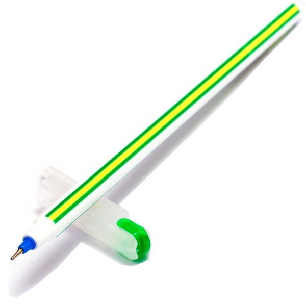 ( 1 Hộp 20 Cây ) Bút Bi TL093 Ngòi 0.6mm ( Mực Xanh ) ( Thân Bút Nhiều Màu ) Thiên Long Camshop