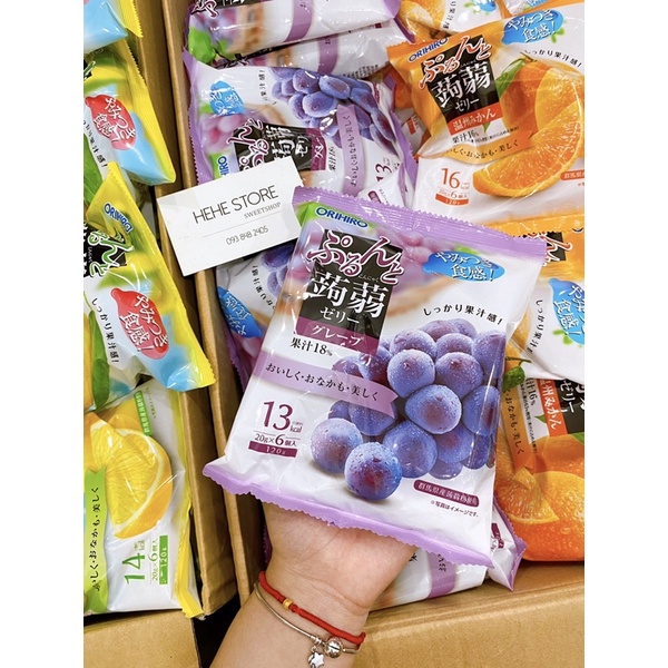 Thạch trái cây ORIHIRO Nhật Bản