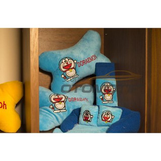 Doraemon Gối Tựa Cổ 3 Trong 1 Hình Doremon Đáng Yêu Cho Xe Hơi