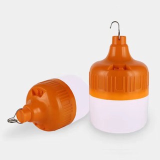 Bóng Đèn Trụ Sạc Tích Điện Led V51 Móc Treo 100W Sáng Liên Tục 4-8h - Bóng Trụ Led Tích Điện Blub