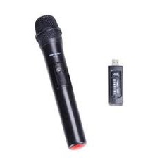 Micro Karaoke không dây đa năng cao cấp Zansong Shure Daile Aige V10 - dành cho loa kéo, loa bluetooth, amply hát karaok