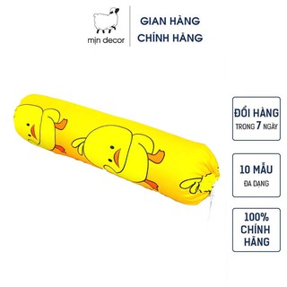 Vỏ gối ôm cotton MỊN DECOR kích thước 35x110cm nhiều mẫu mã đa dạng
