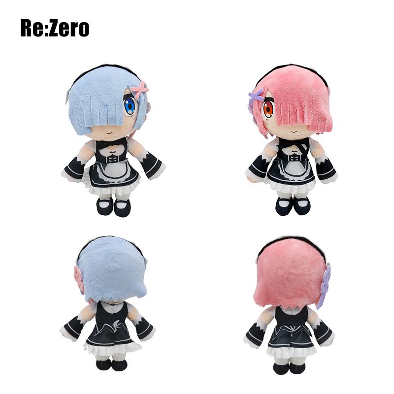 Thú Nhồi Bông Handmade Rezero Ram Rem Độc Đáo