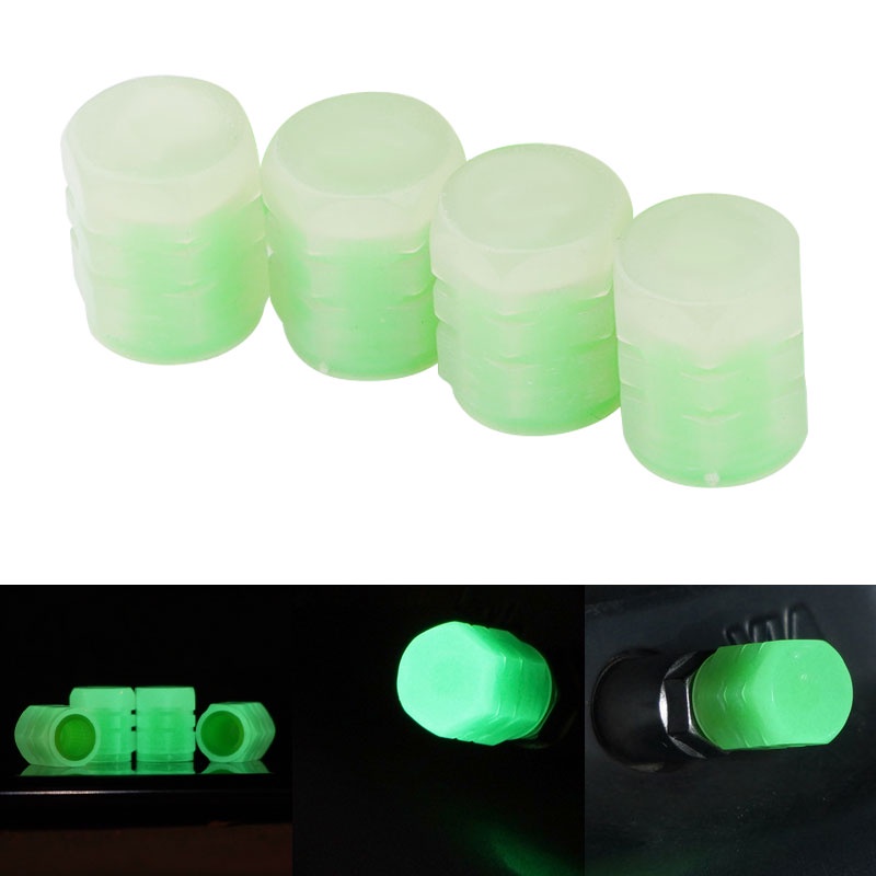 Bộ 1000 cái nắp van khí bánh xe KEVANLY dạ quang chống bụi và nước