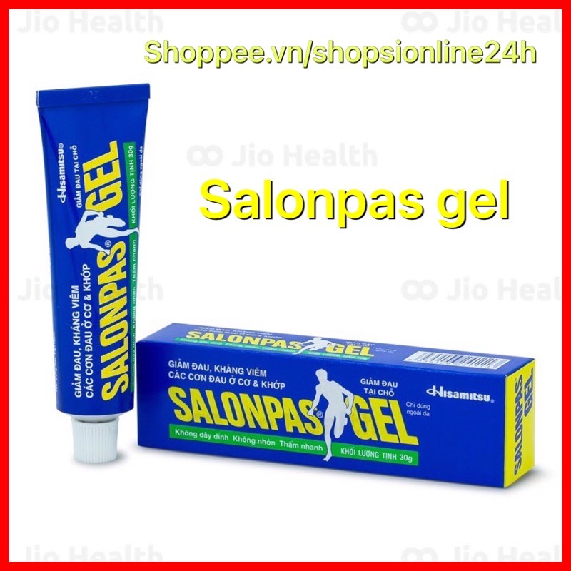 Salonpas gel 30g , cam kết chính hãng date mới