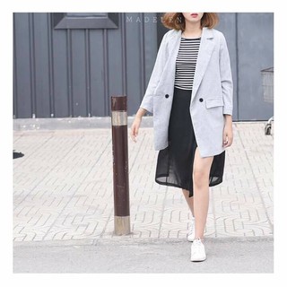 CHÂN VÁY 2 LỚP DÁNG DÀI
